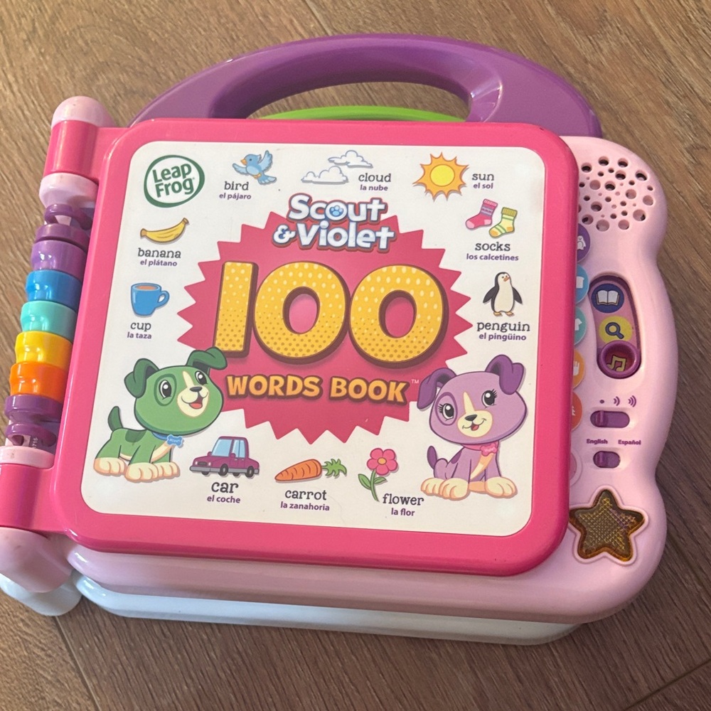 LeapFrog Scout & Violet Interactive Learning Book - Pink and Purple